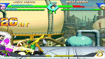 X-Men vs. Street Fighter - Sabretooth 100% (Combo by Toxy)