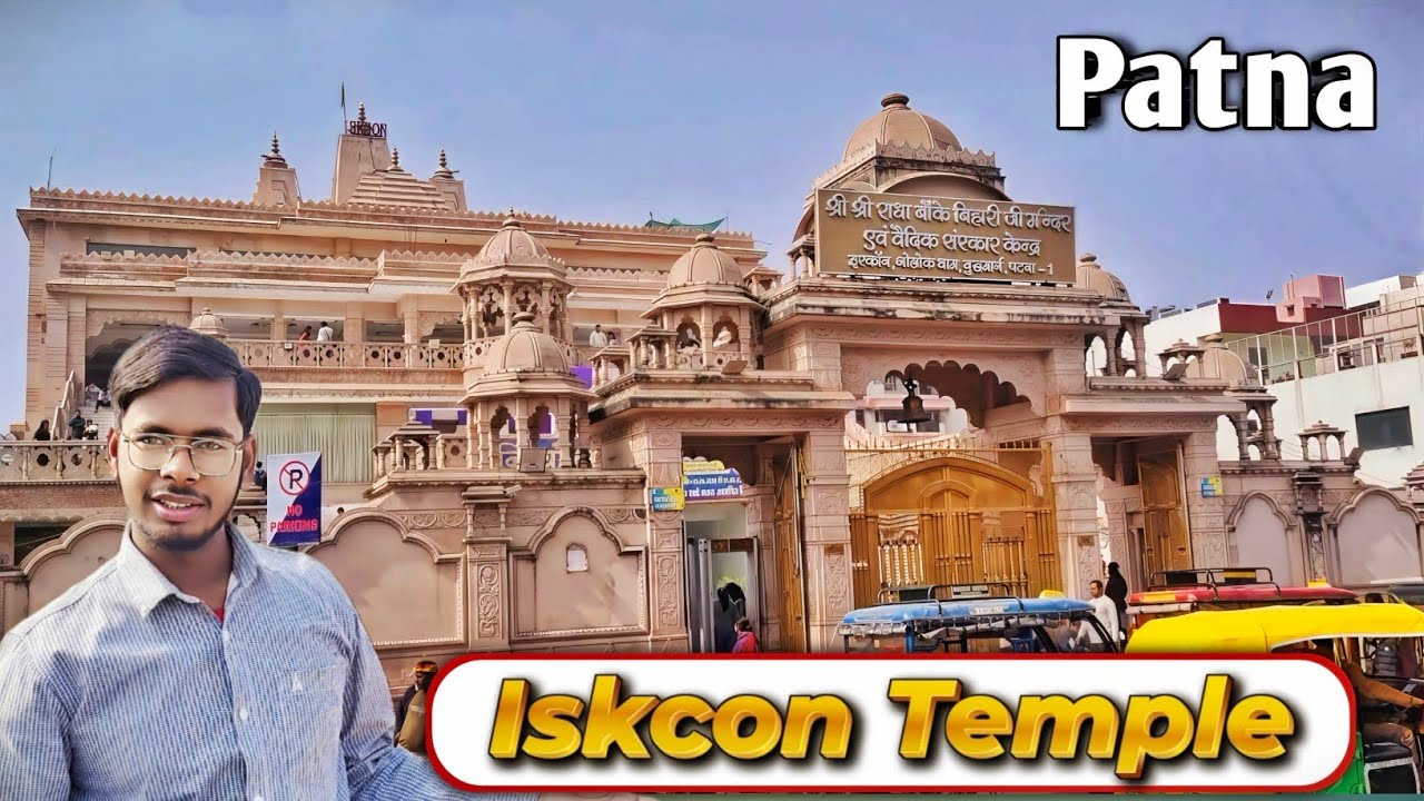 Iskcon Temple, Patna | Bihar Biggest Temple 🥰 |Vlog 💕