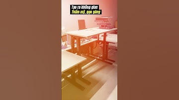 Bàn nâng hạ thông minh - Giải pháp hoàn hảo nâng cấp không gian văn phòng #shorts