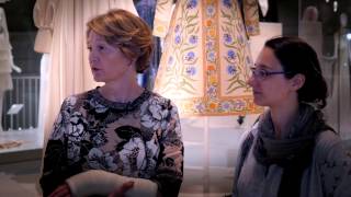 Museum curator discusses how their heirloom dresses are stored