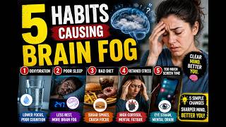 5 daily habits that causes brain fog |