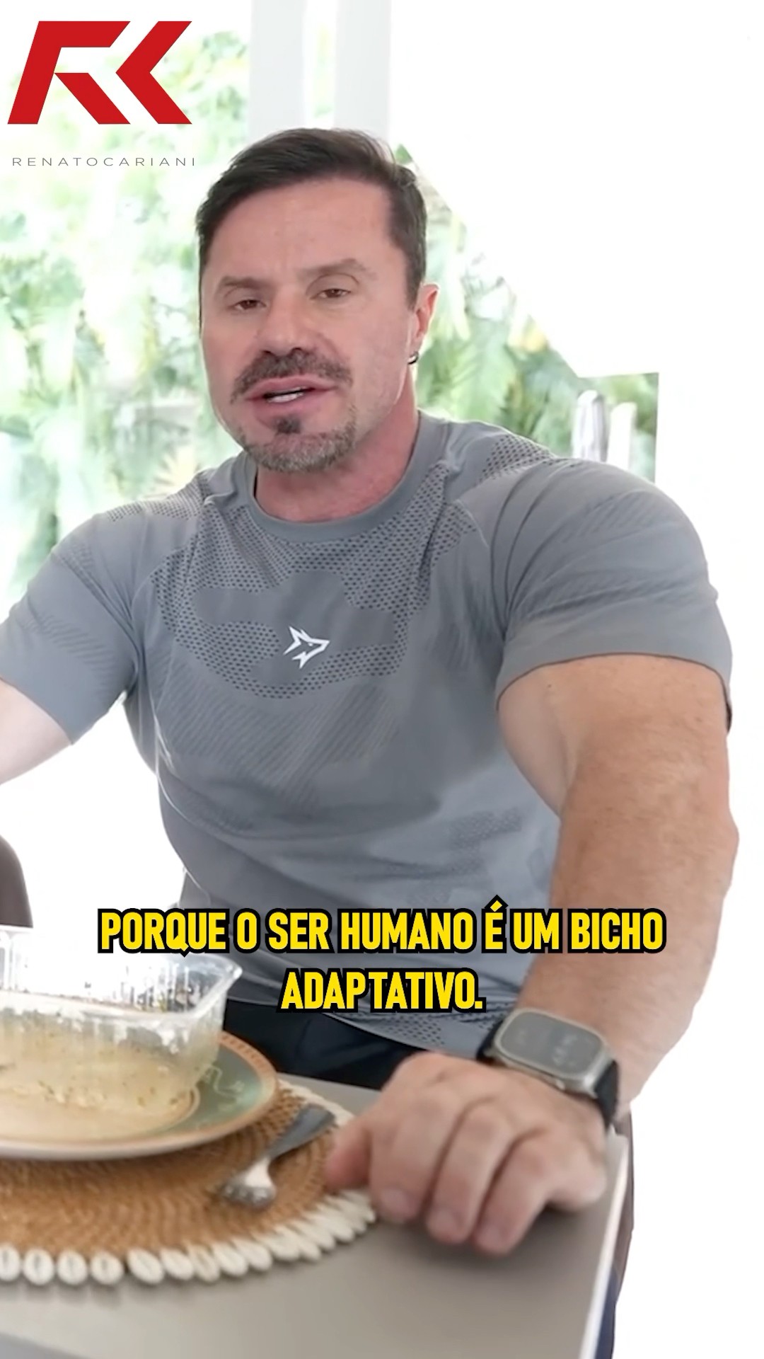 O CORPO HUMANO É EXTREMAMENTE ADAPTATIVO! #renatocariani #rodrigofaro #corpohumano #dieta #nutrição