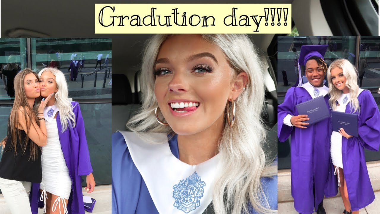 I GRADUATED FROM HIGH SCHOOL!! GRWM & VLOG - YouTube