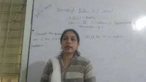 Class 4 chapter 10 measurements Exercise 10.1