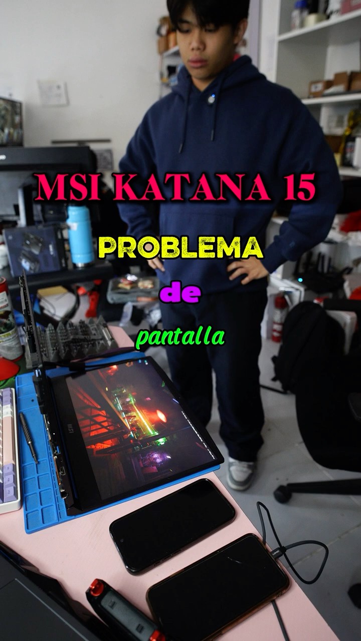 MSI KATANA 15, screen problem #msikatana15 #msigaming