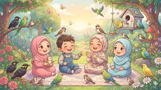 Chidiya Boli Chu Chu Chu | Allah Hoo Allah Hoo | Islamic Kids Cartoon Song | Islamic lullaby screenshot 4