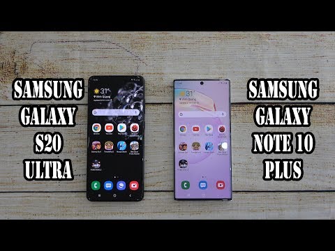 Samsung Galaxy S20 Ultra vs Samsung Galaxy Note 10 Plus | SpeedTest and Camera comparison