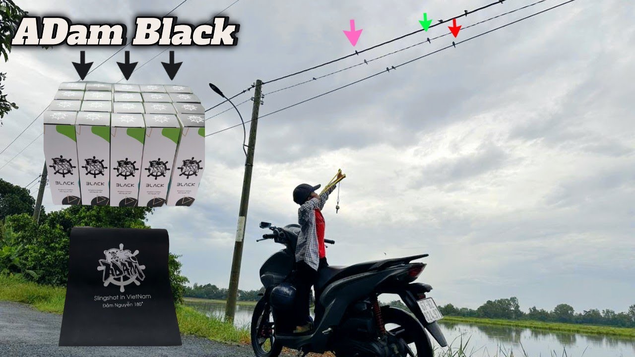 Test thun ADam Black cùng ná thủ nhí về đãi aE trong team nhậu lai gai | Đảm Nguyễn