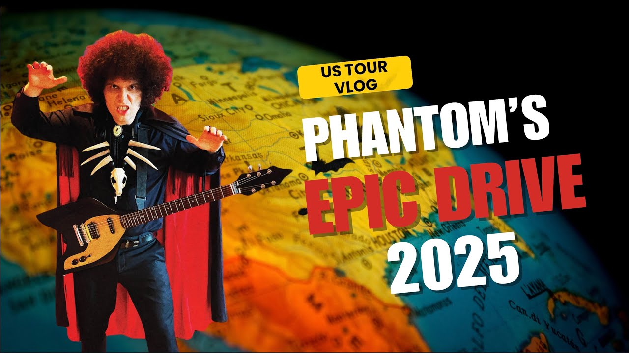 The Phantom's Epic Drive 2025 - US Tour Vlog