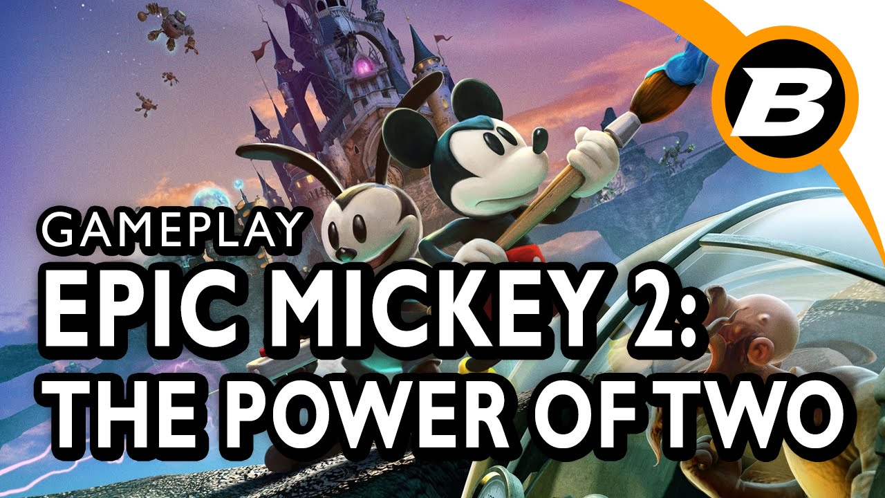 EPIC MICKEY 2 THE POWER OF TWO - O JOGO DE XBOX 360, PS3, Wii, Wii U, PC E  PS VITA (PT-BR) 