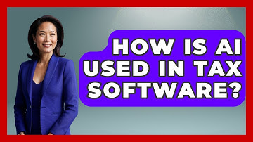 How Is AI Used In Tax Software? - Consumer Laws For You