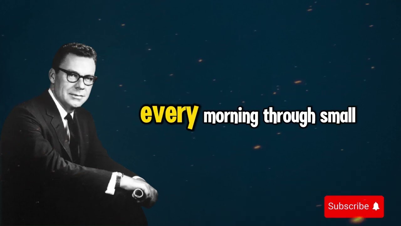 What I Did to BOOST My Productivity in Just 30 Days| Earl Nightingale