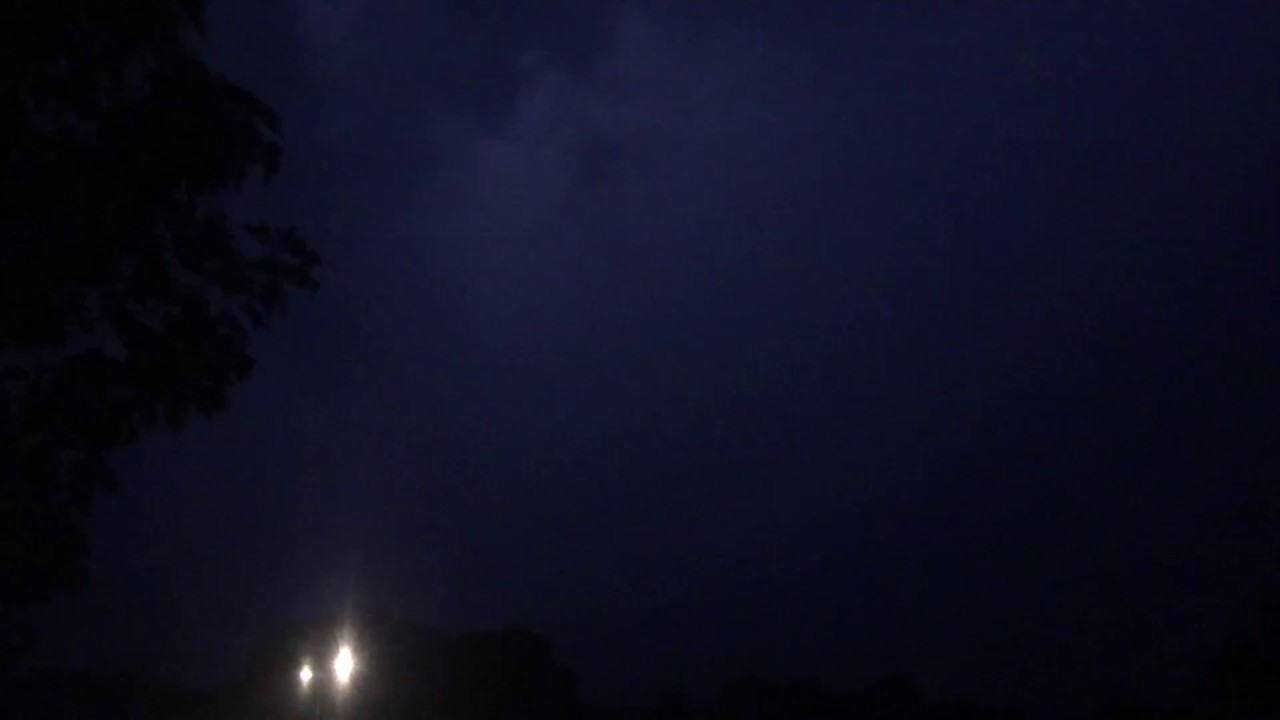 Thunder and lighting in Torquay Devon