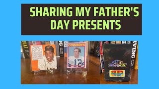 Father’s Day presents from the family