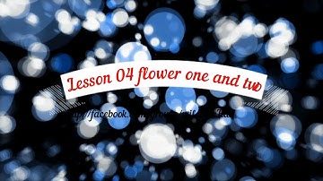 Hatch lesson 2.1 beginners lesson 04 making flowers