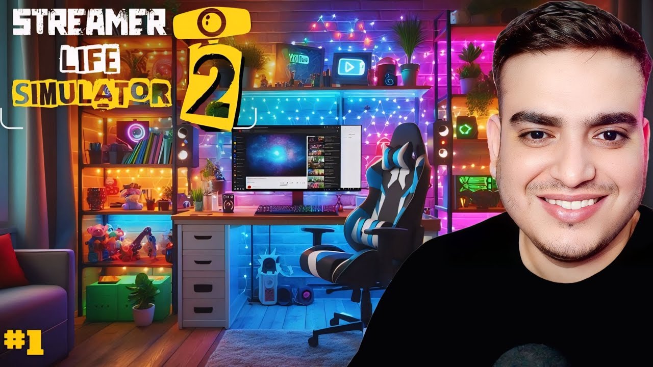 Road To Become NO 1 Streamer In The World | Streamer Life Simulator 2 ...