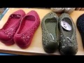 松山市 ウェッジソールパンプス 花柄 ラバーシューズ なかや石手店