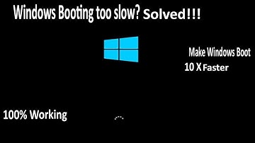 How to make Windows 10 Boot faster?| Latest(2021)