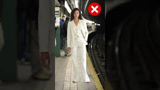 Don&#39;t make these MISTAKES wearing WHITE | Rules for wearing White