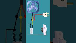 Exhaust Fan Connection, Reverse Forward Switch Connection Kaise Kare