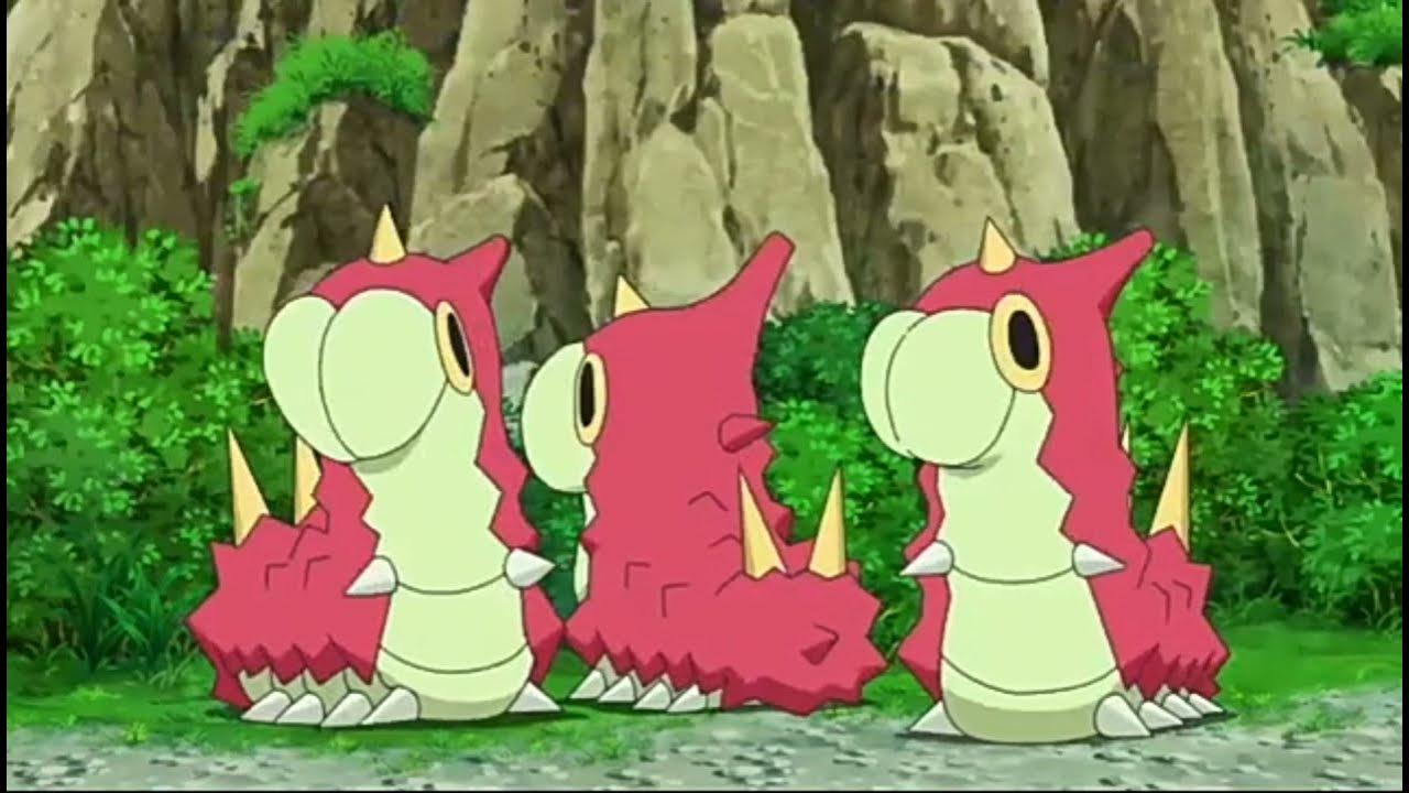 gohs wurmple evolves into cascoon pokemon journeys YouTube