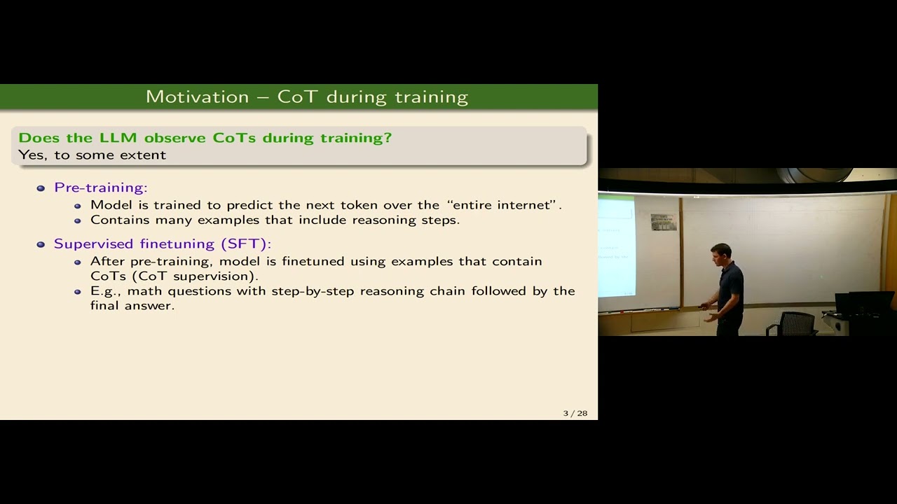 A Theory of Learning with Autoregressive Chain of Thought (Heb)