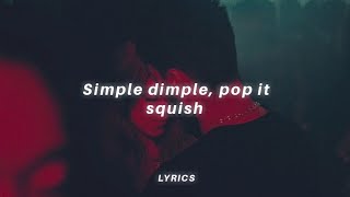 simple dimple pop it squish (tiktok version) English Lyrics | M&A - Симпл димпл поп ит сквиш Resimi