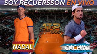 Rafael Nadal vs Pedro Cachin: Reaccionando en vivo ATP Masters 1000 de Madrid