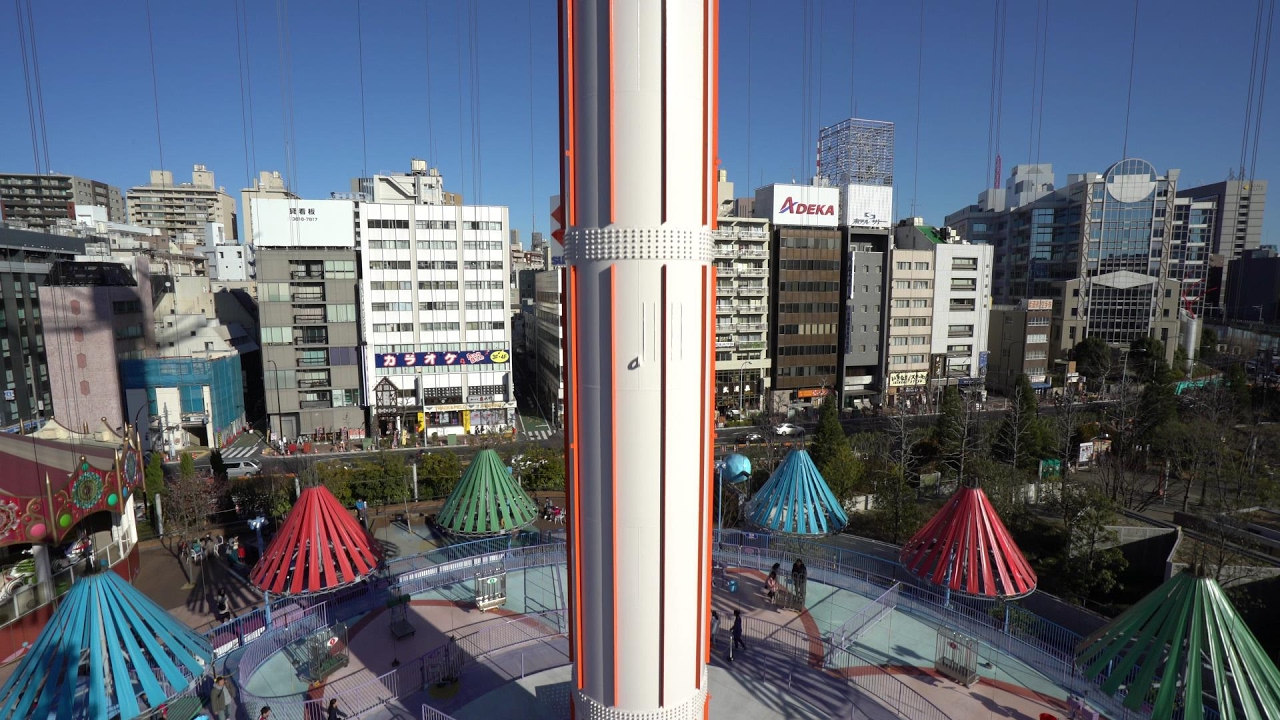 東京ドームシティ スカイフラワー Sky Flower At Tokyo Dome City Youtube