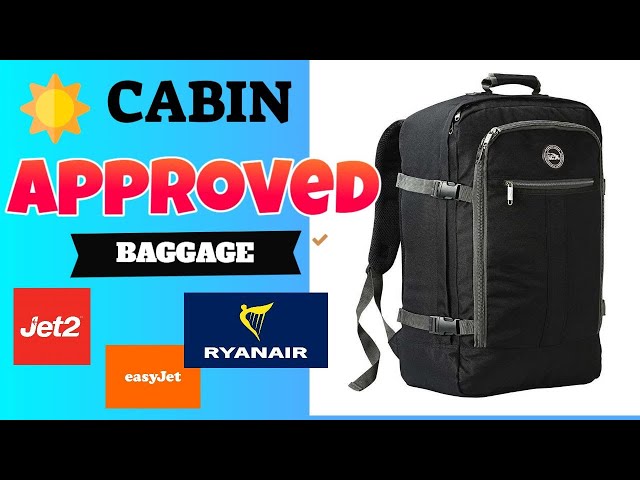 Cabin Max Backpack Flight Approved Carry On Bag 44 Litre Travel