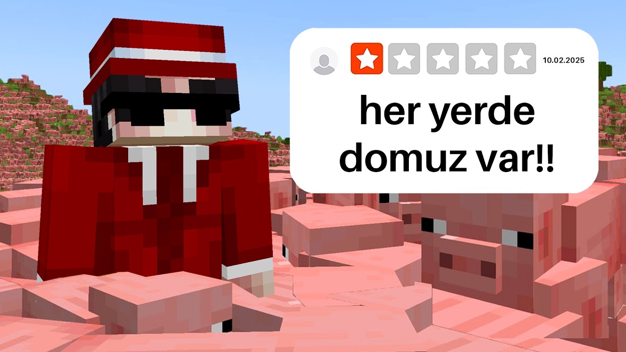 Minecraft'ın En Düşük Puanlı Sunucularına Girdim