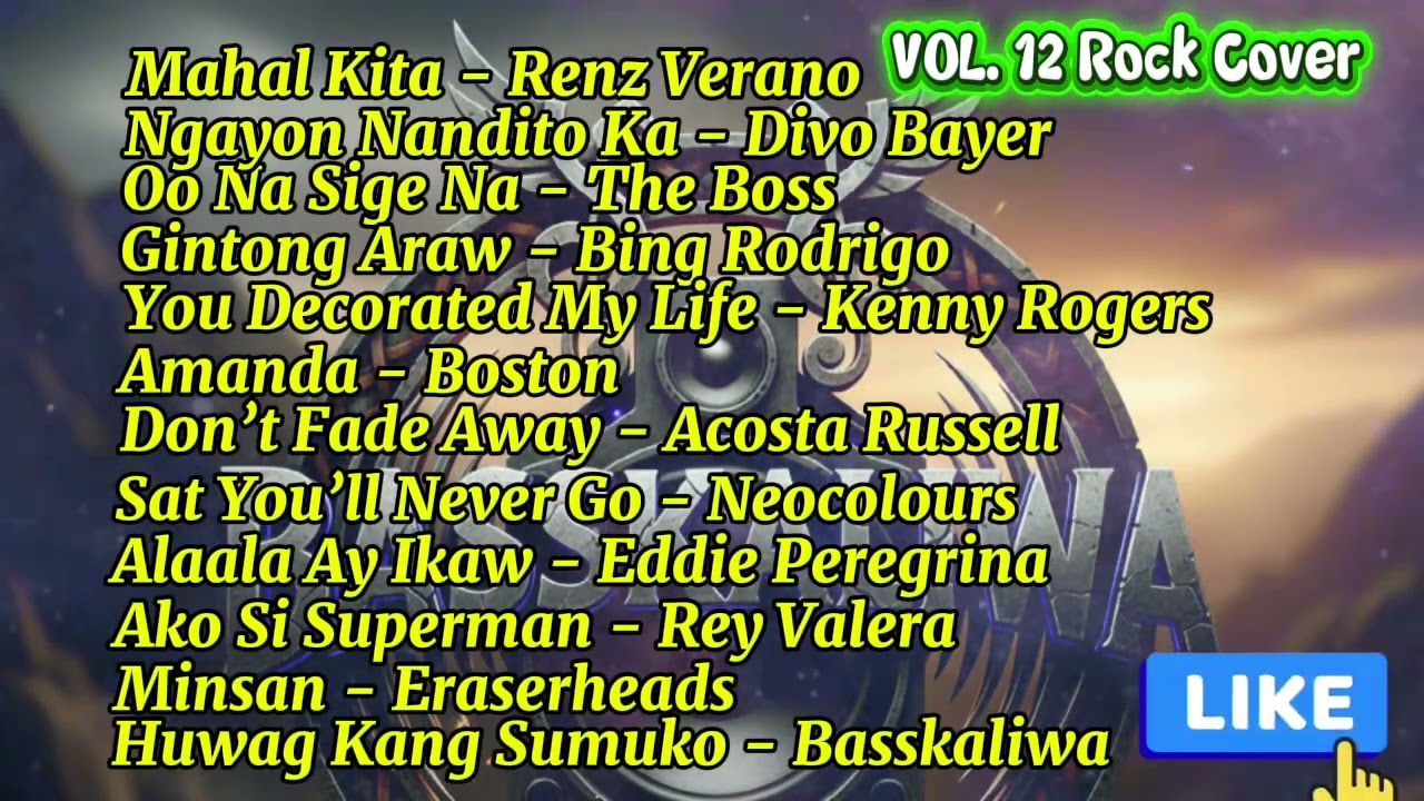 “VOL. 12 🎸 Rock Cover - BASSKALIWA