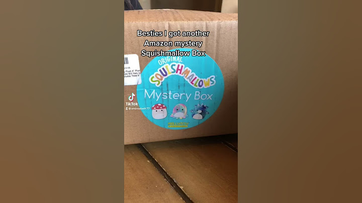 Open a Mystery Squishmallow Box with me #squishmallows #collector #mysterybox #bigfoot #squishy