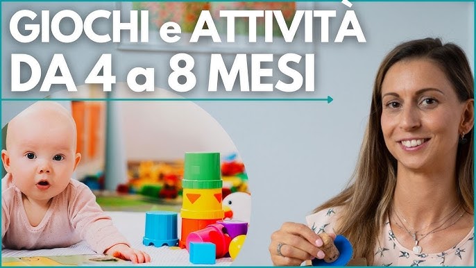 ATTIVITÀ e GIOCHI per lo SVILUPPO del BAMBINO da 0 a 4 MESI 