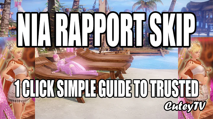 Nia Rapport SKIP explained! Instant Omnium Star and More! Lost Ark Guides