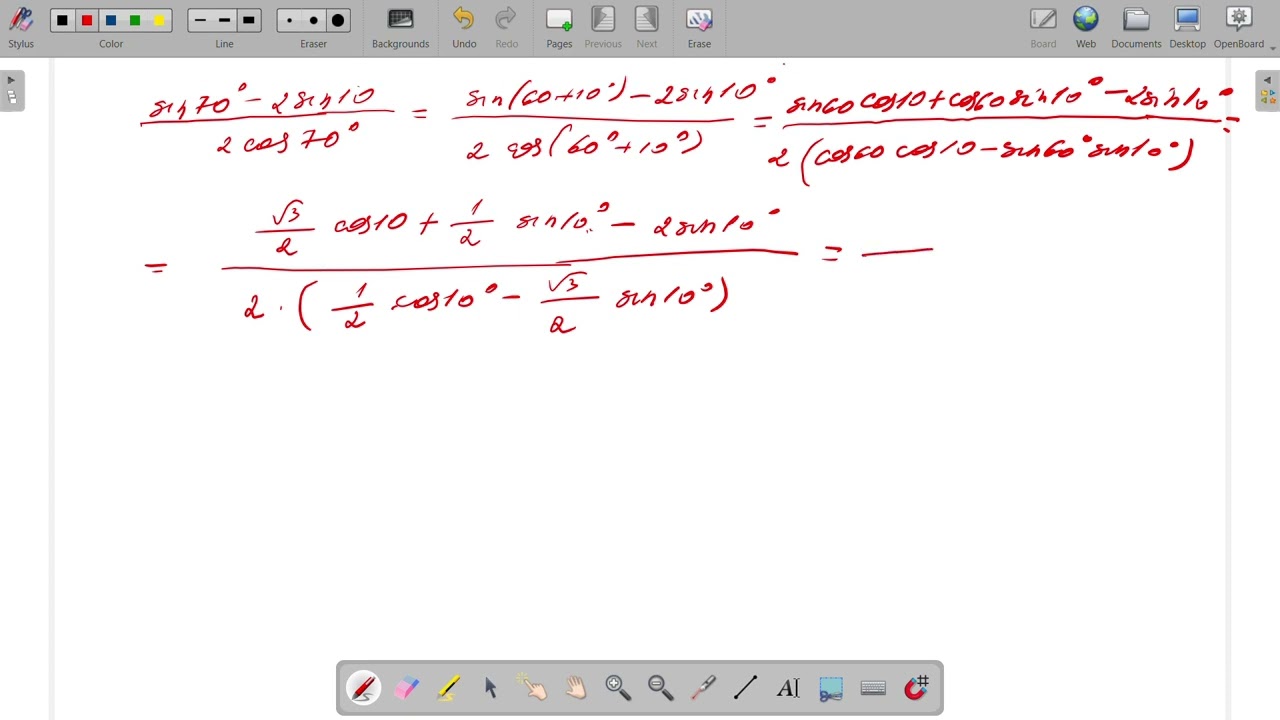 Triqonometriyaya aid maraqlı misallar və izahı