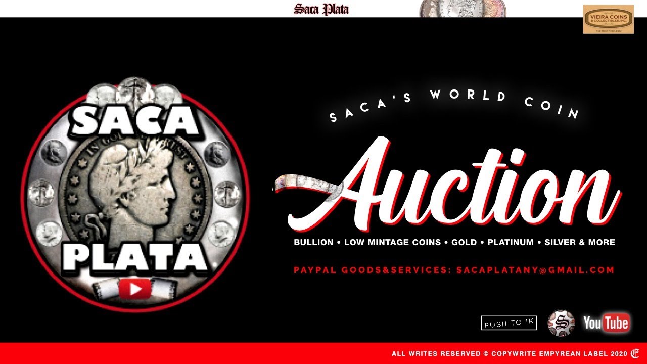 World Coin Auction - Gold, Silver, and more!