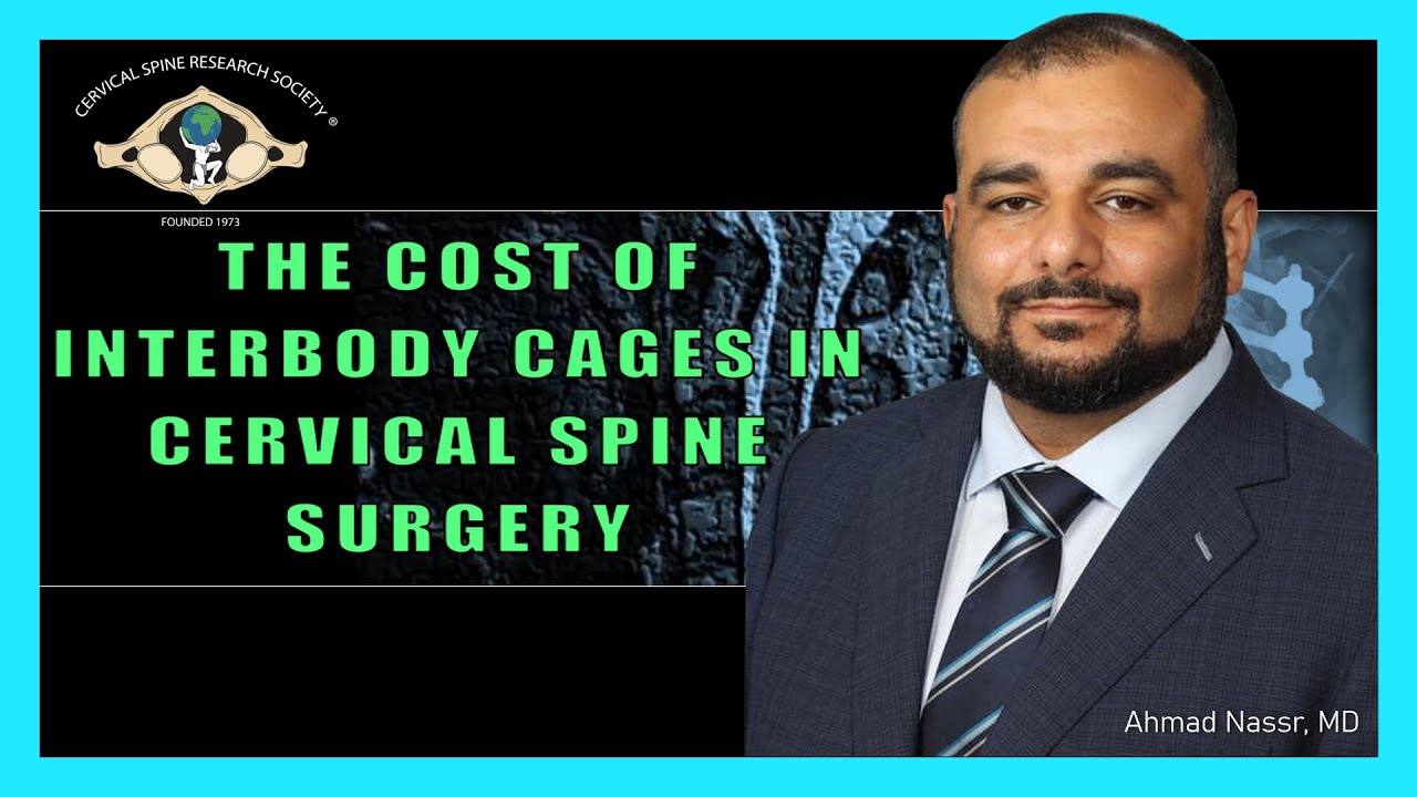 The Cost of Interbody Cages in Cervical Spine Surgery YouTube