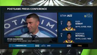 Ryan Saunders: "The resolve of this group is something special"