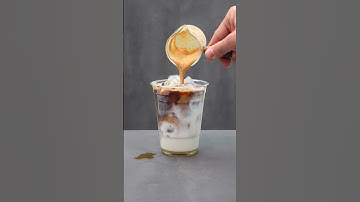 Ice Vanilla Latte Recipe #coffee ☕️