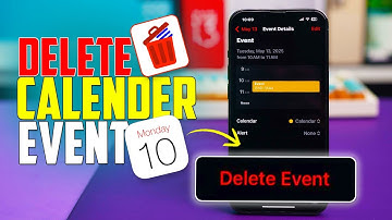 How to Delete Calendar Event on iPhone | Remove Single, Repeating, or Synced Events Easily on iOS