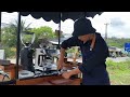 Sipping a cup of Espresso| Vietnam Street Coffee