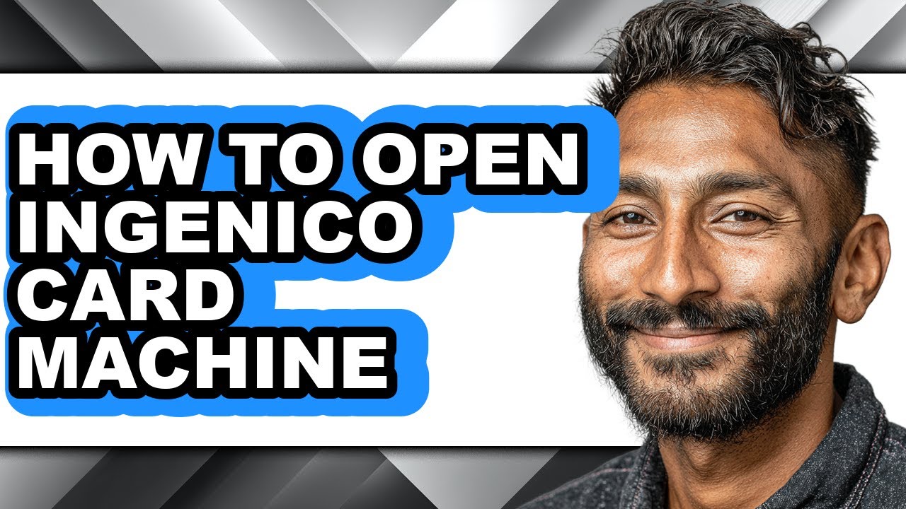 How to Open Ingenico Card Machine - Step by Step - YouTube
