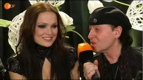 Tarja and Scorpions - Interview ZDF (part 2)