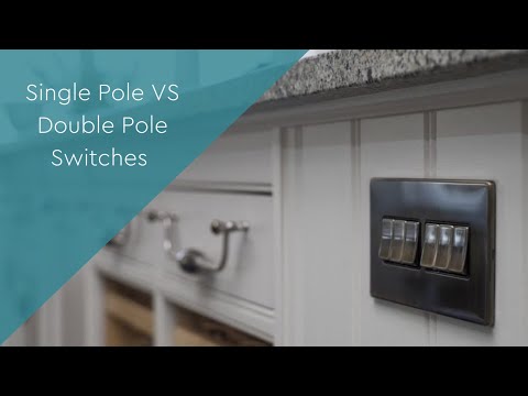 Video: Hvad er forskellen mellem en enkeltpolet og en dobbeltpolet lyskontakt?