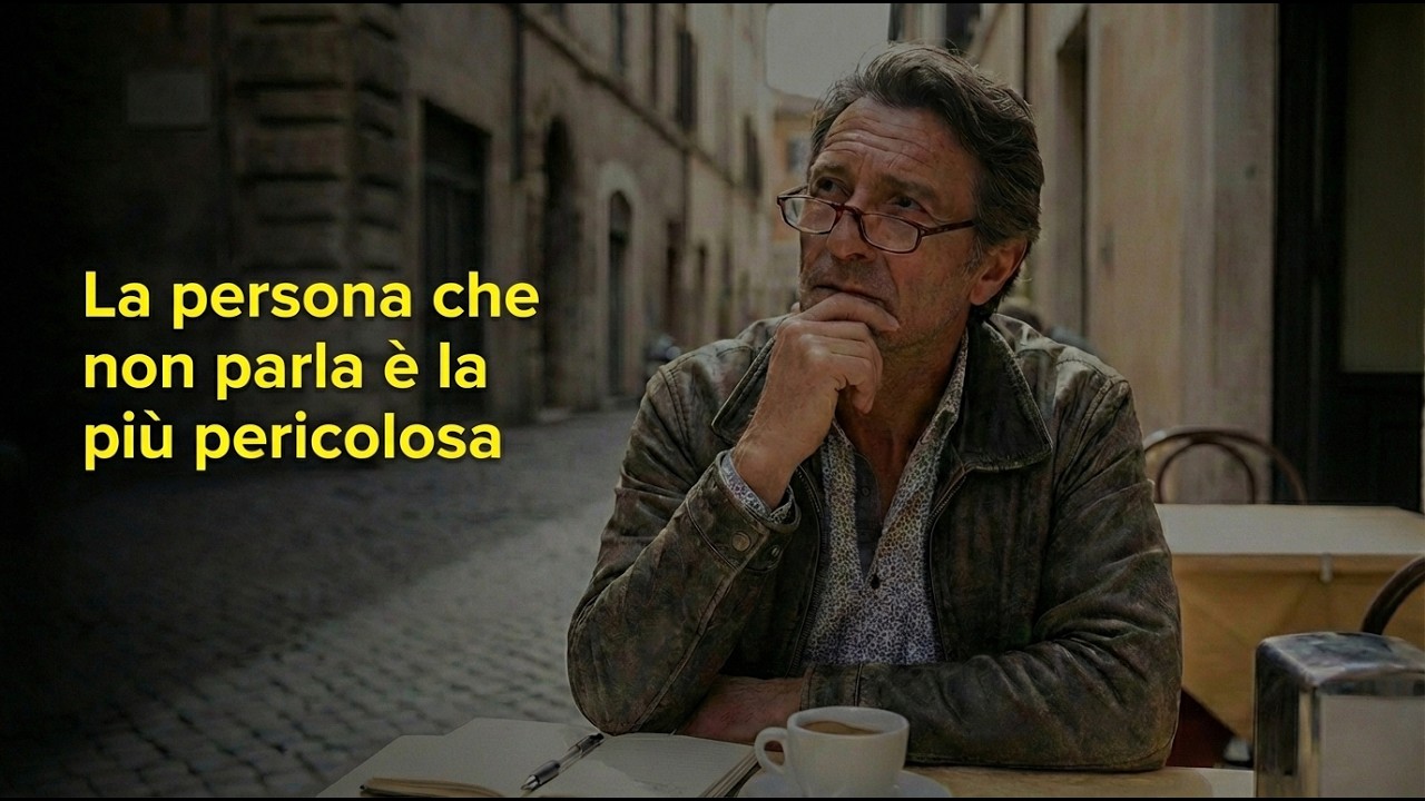 La persona che non parla è la più pericolosa.