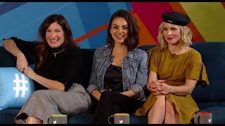 Mila Kunis, Kristen Bell, Kathryn Hahn - Bad Moms cast Twitter Q&A