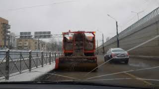 Первый снег Санкт-Петербург