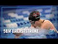 Mcsharry and tucker battle for first in 50m breaststroke  2023 tyr pro swim series knoxville