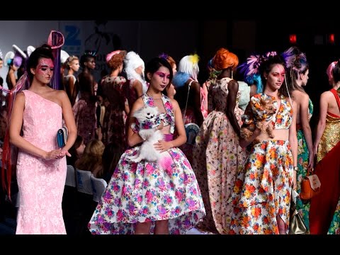 Glamour Rush by Andres Aquino Fashion Show at Couture Fashion Week New York